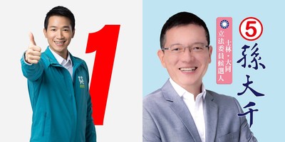 台北市第二選區立委抽籤號次出爐！　何志偉1號、孫大千5號