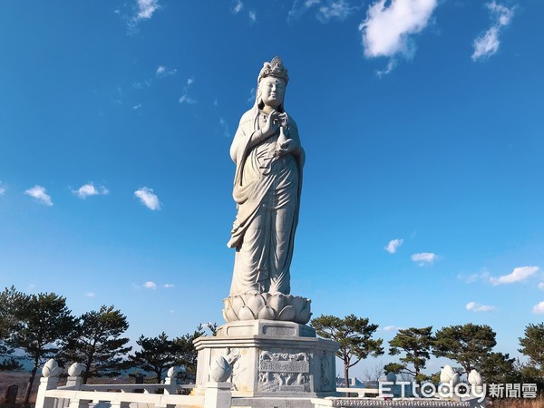 ▲▼江原道旅遊景點，洛山寺。（圖／記者賴文萱攝）