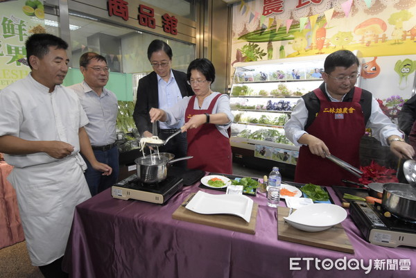 ▲國民黨副總統候選人張善政到彰化。（圖／記者唐詠絮翻攝）