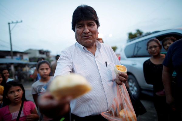 ▲玻利維亞前總統前總統莫拉萊斯（Evo Morales）（圖／路透）
