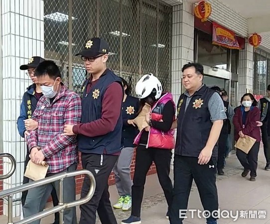 ▲警方查獲藏匿在民宅和小吃店的地下簽賭集團，將林嫌等9人查緝到案。（圖／大園警分局提供）