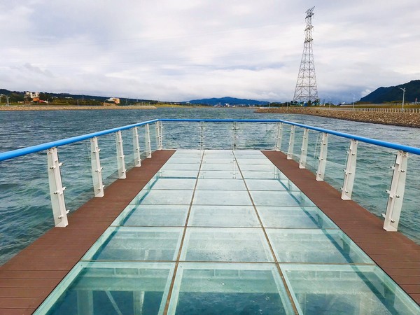 ▲中庄調整池「景觀平台」明年一月試開放。（圖／北區水資源局提供）