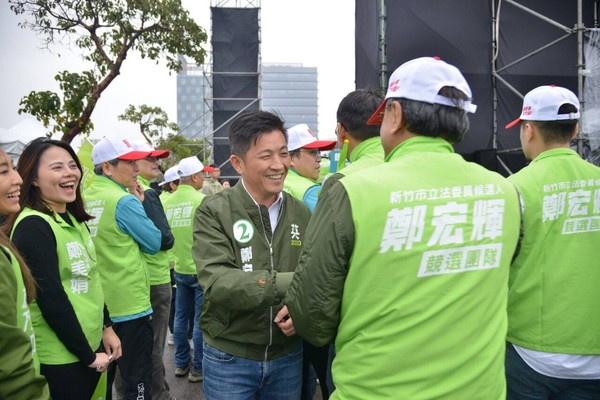 ▲民進黨國會能否過半　蔡英文：鄭宏輝是關鍵。（圖／記者陳凱力翻攝）