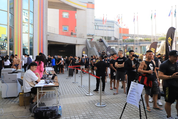 ▲亞洲IFBB職業卡資格賽，參賽人數破400人創史上新高 。（圖／主辦單位提供）