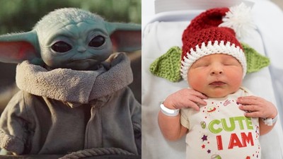 新生兒全變成「尤達寶寶」！醫院替嬰兒織聖誕毛衣　網：超萌超療癒