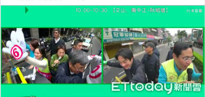 拚雙北立委全壘打　陳建仁、賴清德「雙北同行」掃街拉票