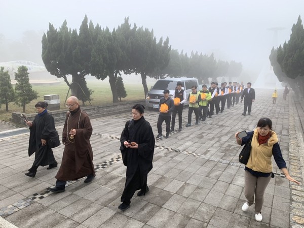 ▲台中榮服處為亡故榮民晉塔忠靈祠。（圖／榮服處提供）