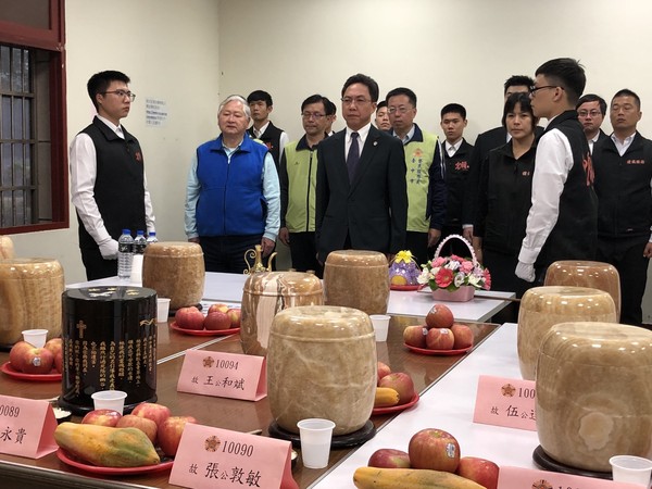 ▲台中榮服處為亡故榮民晉塔忠靈祠。（圖／榮服處提供）