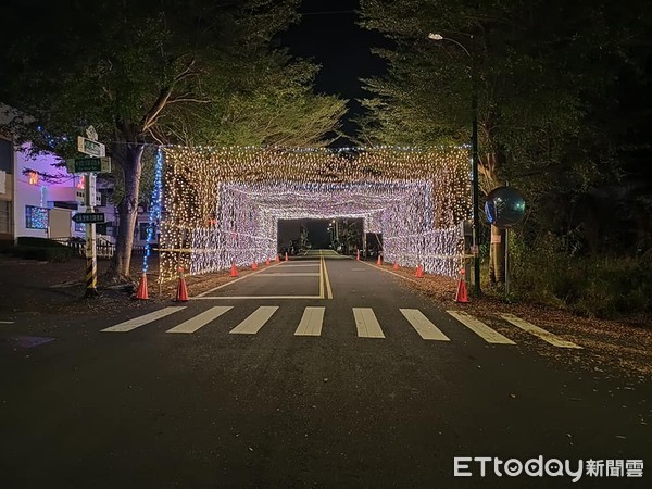 ▲▼3秒毀掉燈海隧道！「太麻里星光大道」一天崩壞　全鄉心碎：還來不及拍照。（圖／太麻里鄉公所）