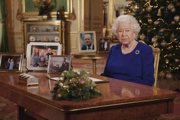 ▲▼英國女王伊麗莎白二世耶誕節談話（圖／翻攝自YouTube／The Royal Family Channel）