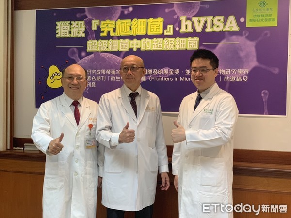 ▲林口長庚超級細菌預測模型。（圖／記者嚴云岑攝）