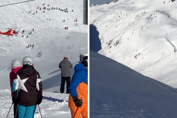 ▲▼瑞士度假勝地安德馬特（Andermatt）發生雪崩。（圖／路透）