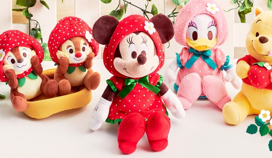 ▲迪士尼草莓新品。（圖／翻攝自store.disney.co.jp）