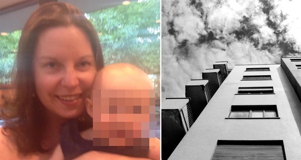 ▲美國40歲母親艾琳（Erin Pascal）將4歲女兒與1歲兒子帶到9層樓停車場屋頂，把孩子從高樓推下去，接著自己也往下跳。（圖／Erin E. Pascal臉書、免費圖庫Pexels）