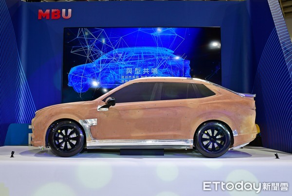 台北車展／納智捷MBU概念車目標最大馬力300匹　M平台未來可望發展多元車型（圖／記者游鎧丞攝）