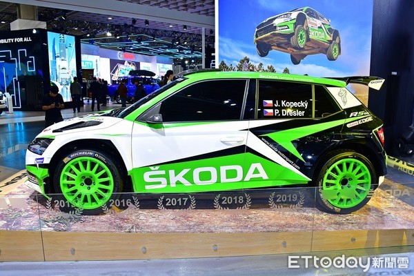 台北車展／Skoda Scala領銜亮相　還有WRC傳奇賽車跨海站台（圖／記者游鎧丞攝）