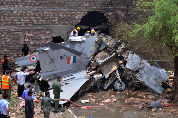 ▲▼米格-27攻擊機,墜毀,印度。（圖／達志影像／美聯社）