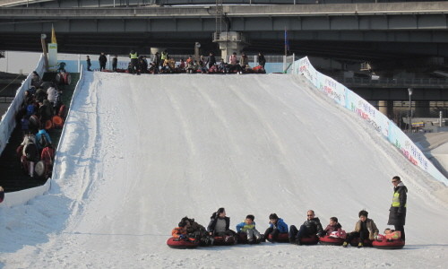 ▲▼纛島漢江公園內雪橇場。（圖／翻攝自活動官網）