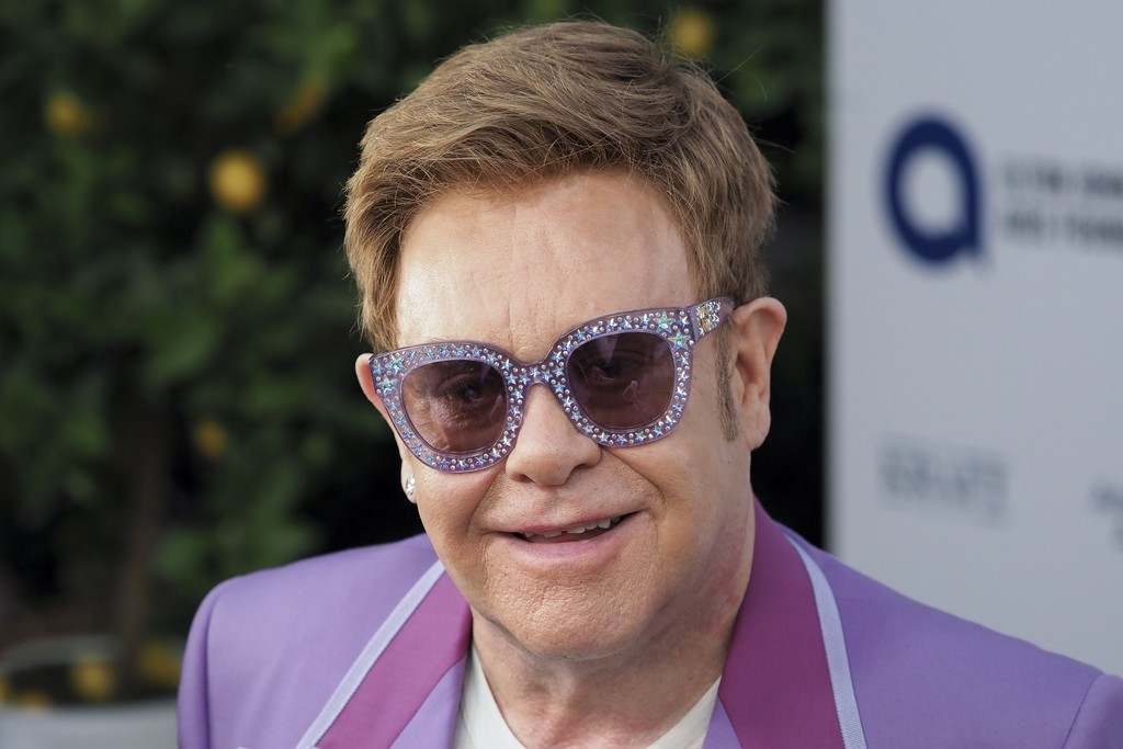 ▲▼ 歌手艾爾頓強（Elton John） 。（圖／達志影像／美聯社）