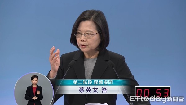 影／蔡英文用主權牌反打韓國瑜：你不敢講「那個國家」 我來告訴你！ | E