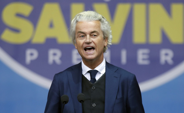 ▲▼荷蘭極右派自由黨（PVV）領導人懷爾德斯（Geert Wilders）。（圖／達志影像／美聯社）