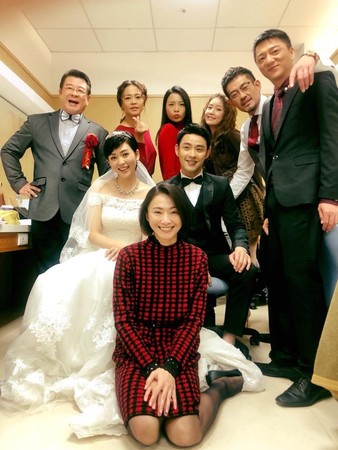 ▲瑭霏《多情城市》首次披婚紗動心：我真的結婚了！（圖／民視提供）