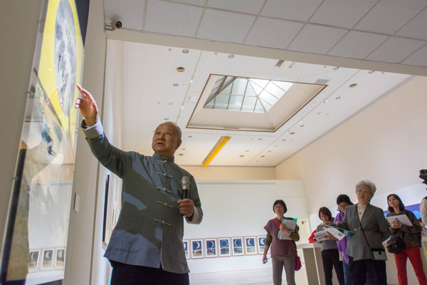 ▲▼ 「太空畫」揚名國際！劉國松來台70週年展　現代水墨之父一生充滿傳奇。（圖／高雄市立美術館提供）