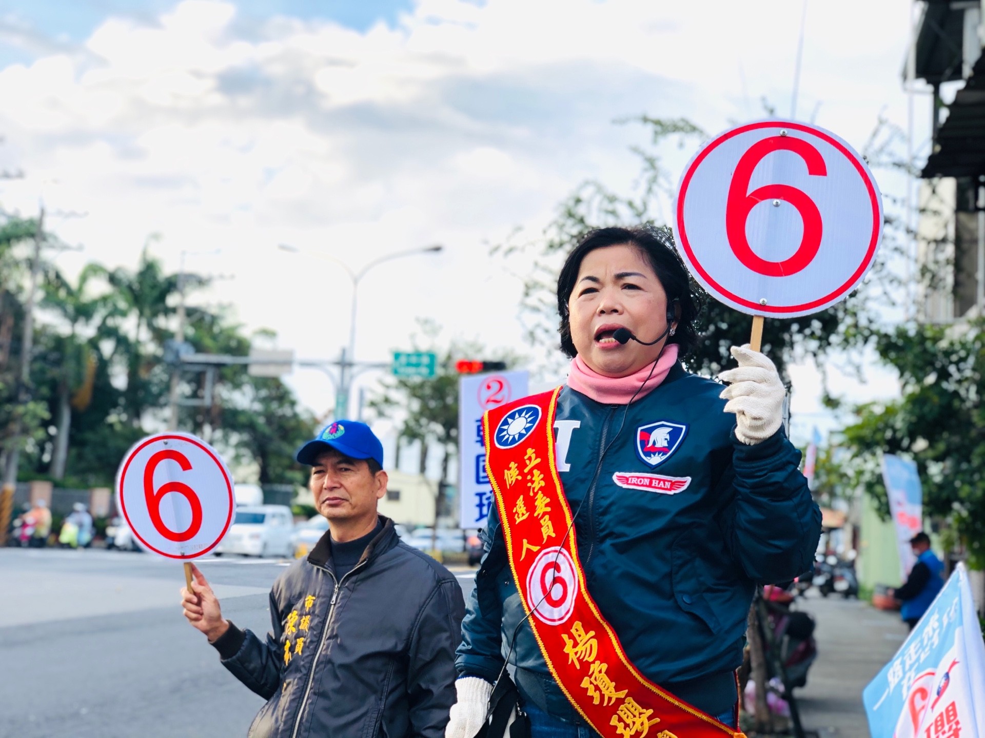 ▲楊瓊瓔、洪慈庸都表示，自己民調贏對手。（圖／記者鄧木卿翻攝）