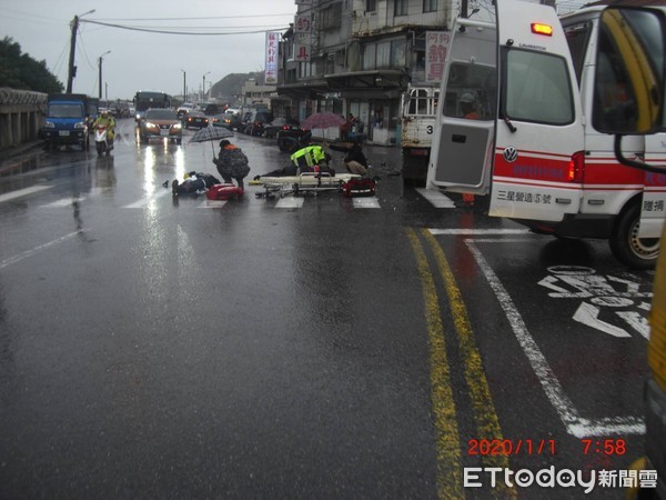 ▲瑞芳濱海公路車禍（圖／郭世賢翻攝）