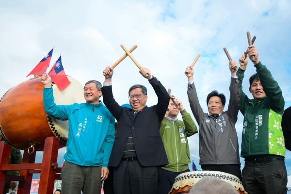 ▲2020桃園元旦升旗暨健走活動。（圖／桃園市政府提供）