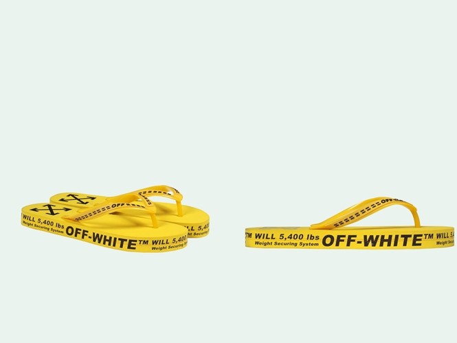 ▲OFFWHITE拖鞋。（圖／翻攝自SSENSE、Off-White）