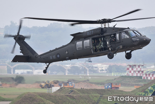 ▲UH-60M黑鷹直升機。（圖／記者李毓康攝）