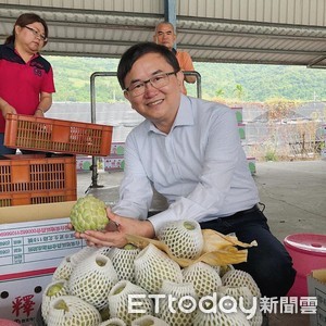 劉櫂豪爭取釋迦出口大陸　補助運費每公斤3元