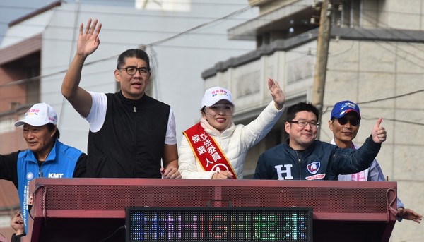 連勝文讚張嘉郡活力熱誠　雲林未來翻轉起飛關鍵（圖／張嘉郡競選辦公室提供）