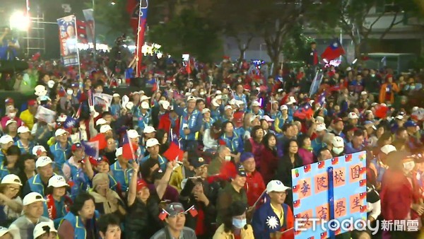 ▲▼國民黨「韓國瑜、王啟澧、傅大偉聯合造勢」嘉義選前造勢大會。（圖／記者翁進忠攝）