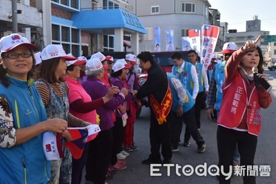 火力全開花蓮掃街拜票　傅崐萁：集中選票送最強戰將進國會