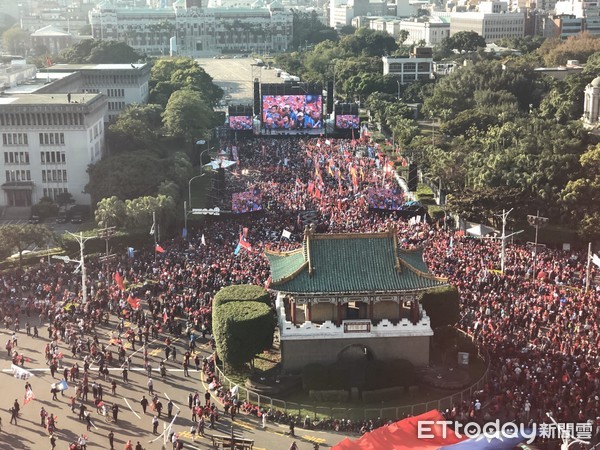 ▲▼韓國瑜凱道勝利晚會。（圖／記者謝盛帆攝）