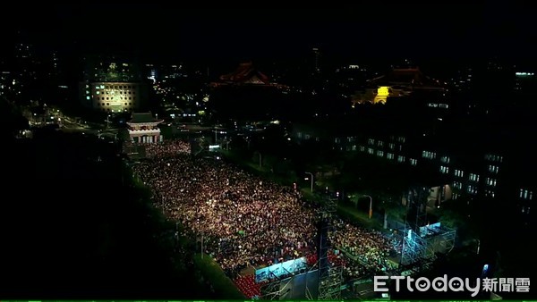 ▲▼2020凱道選前之夜,人潮。（圖／ETtoday攝影中心攝）