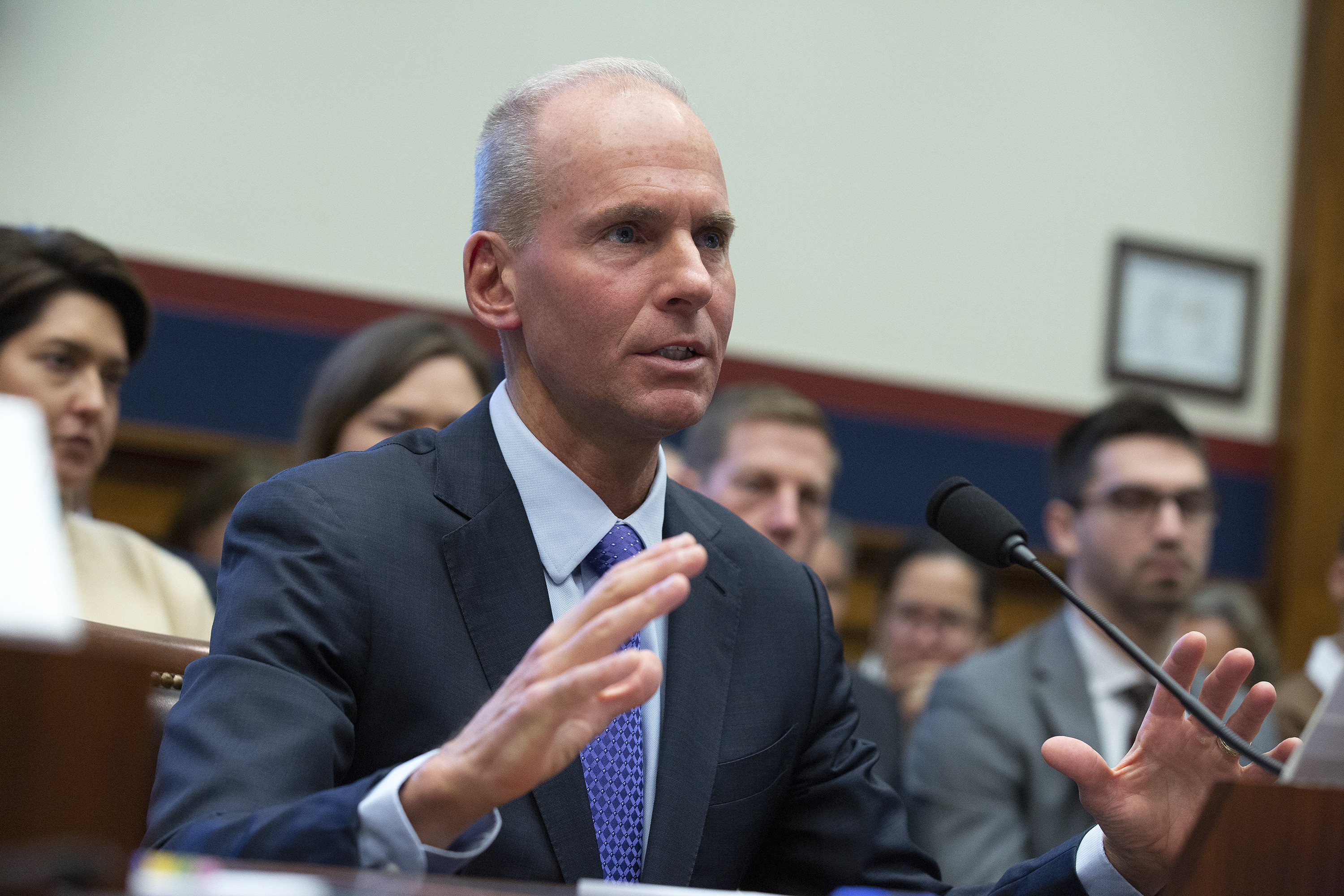 ▲▼波音前執行長米倫伯格（Dennis Muilenburg）。（圖／達志影像／美聯社）