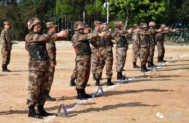 ▲中共解放軍東部戰區第73集團軍陸航部隊開訓。（圖／翻攝自東部戰區微信，下同）