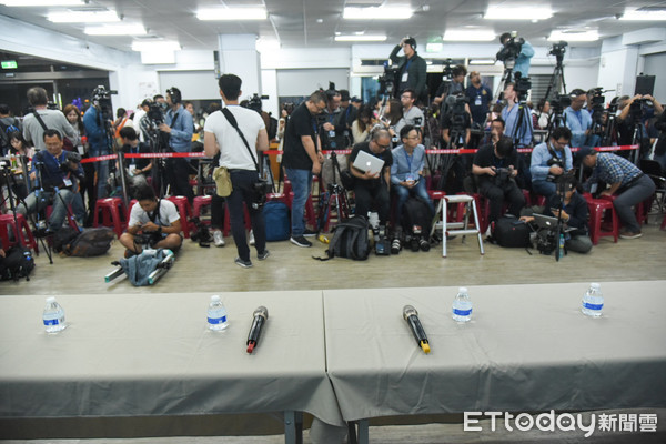 ▲韓國瑜總統敗選，國際記者會取消。（圖／記者林敬旻攝）