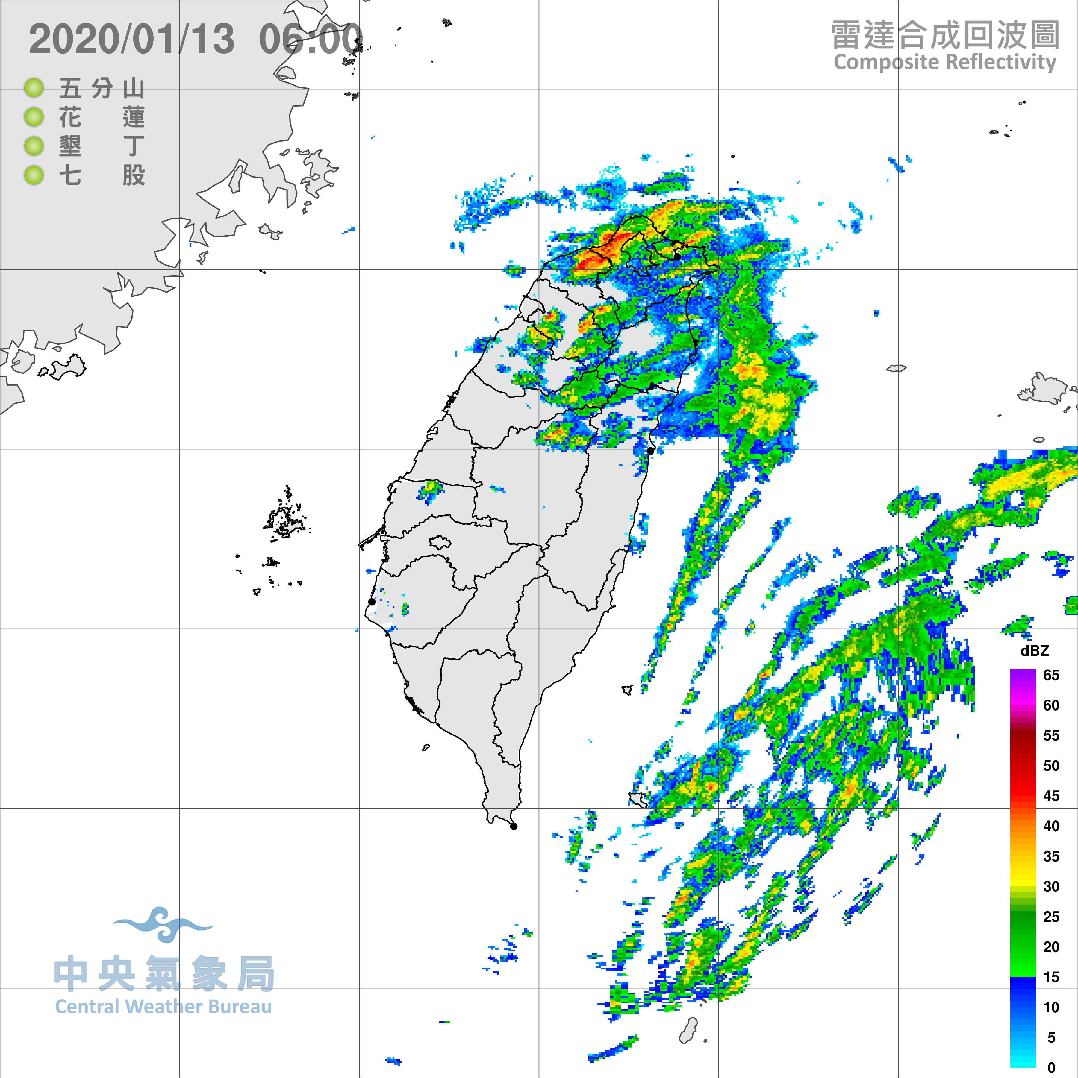 天氣圖。（圖／氣象局）