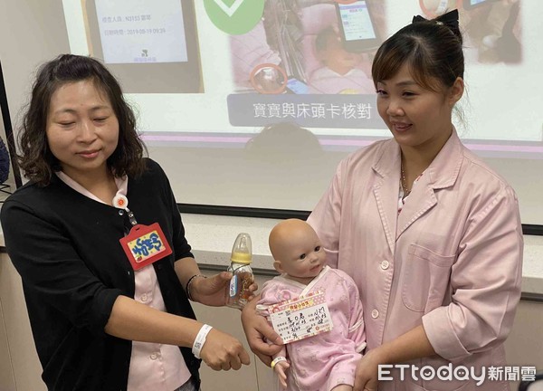 ▲台南市大安婦幼醫院，為確保母嬰身分辨識不會錯置，導入新世代母子手圈與身分核對的系統,，為母子權益做嚴謹把關。（圖／記者林悅翻攝，下同）