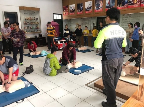 ▲1年419件到院前無呼吸　竹市消防局「起死回生」109人。（圖／新竹市消防局提供）