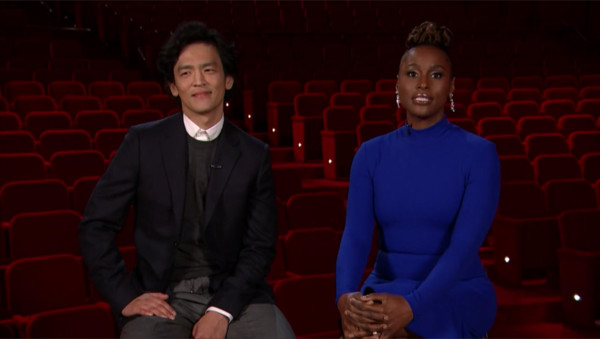 ▲▼周約翰（John Cho）、黑人女星伊莎蕾（Issa Rae）揭曉奧斯卡入圍名單。（圖／翻攝自Facebook／The Academy）