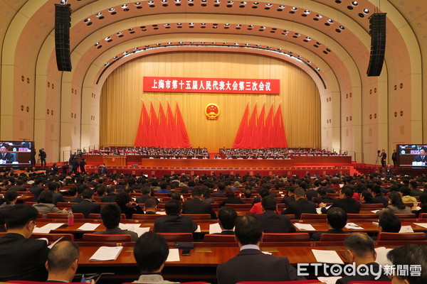 ▲▼2020年1月15日上海市第十五屆人民代表大會第三次會議。（圖／記者陳政錄攝）
