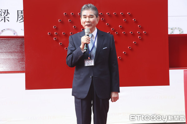 ▲▼正義國宅都更改建案上樑-龍鱗建設 葉松年董事長。 （圖／記者黃克翔攝）