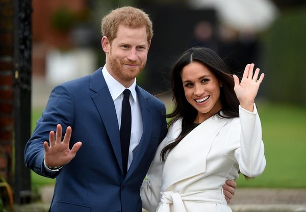 哈利王子與妻子梅根宣布退出王室活動掀起英國媒體一陣騷動。（資料畫面：東方IC）