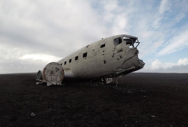 ▲▼冰島「飛機殘骸」Solheimasandur Plane Wreck。（圖／取自免費圖庫pixabay）
