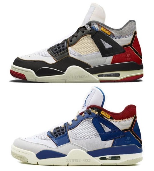 ▲Union x aj4。（圖／翻攝自IG@justfreshkicks、Sneakernews）